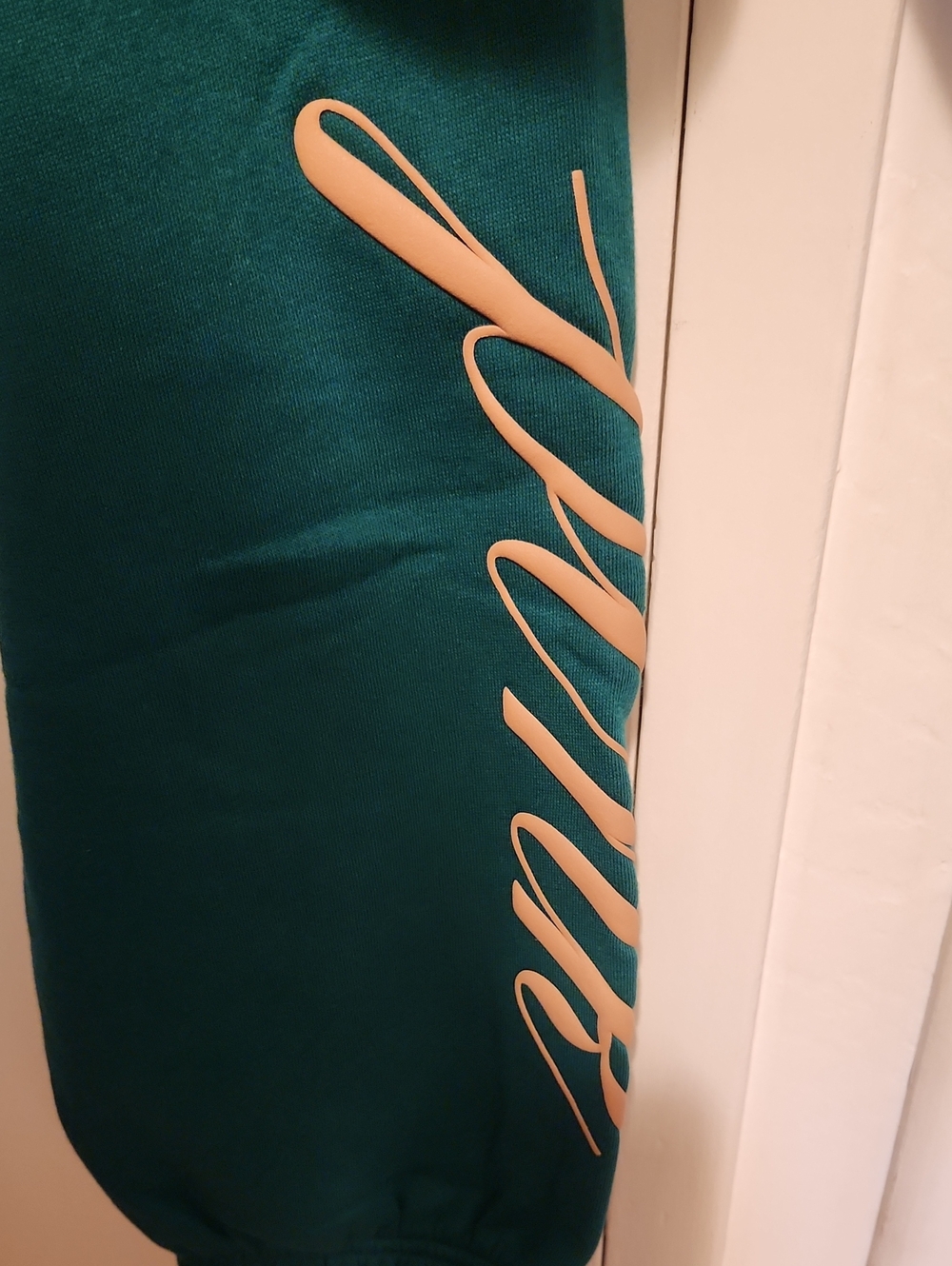🔥VS PINK Teal Green Zip Hoodie & Jogger Set - Picture 4 of 4